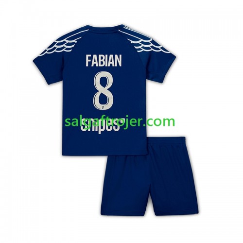 Paris Saint-Germain PSG Fabian 8 Fodboldtrøjer Børn 4. sæt 2024/25 Kort ærmer Paris Saint-Germain PSG Fabian 8 Fodboldtrøjer Børn 4. sæt 2024/25 Kort ærmer